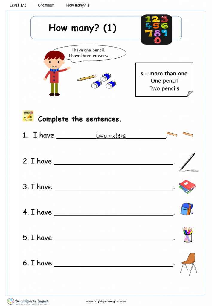 Adjectives English Grammar Worksheet English Treasure Trove