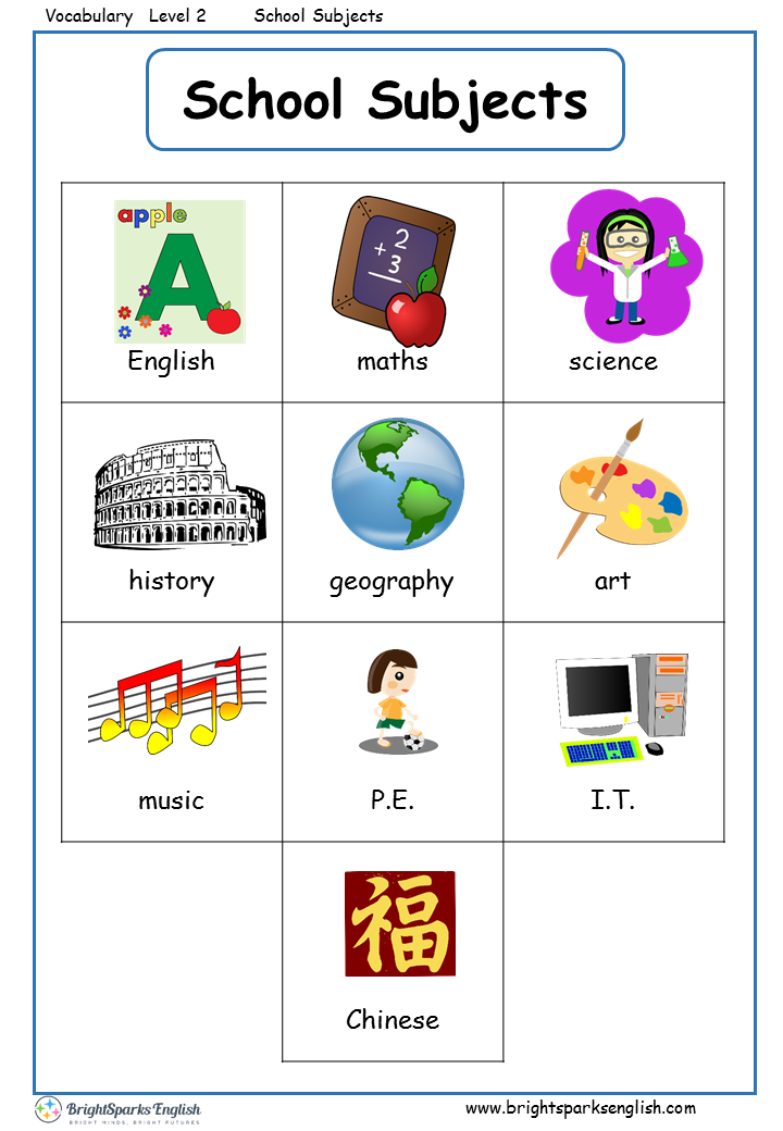 school-subjects-english-vocabulary-worksheet-english-treasure-trove