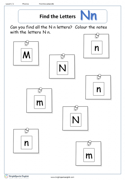 find-the-letter-n-worksheet-english-treasure-trove