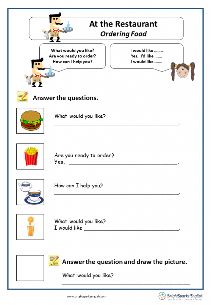 Are you ready to order ordering. At the Restaurant задания. At the Restaurant for Kids. Ресторан Worksheet. In the Restaurant упражнения.