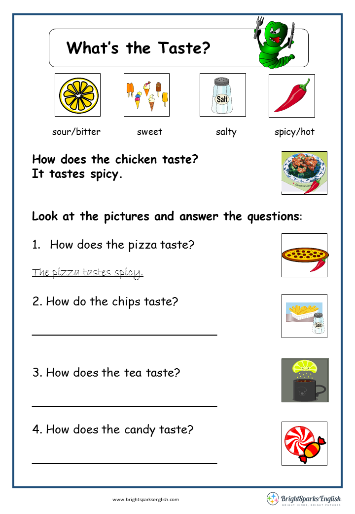 what-s-the-taste-english-language-worksheet-english-treasure-trove