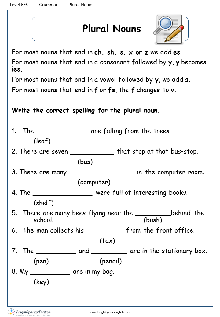 simple-plural-nouns-worksheet