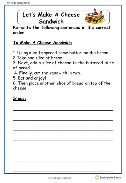 Let make a cheese sandwich