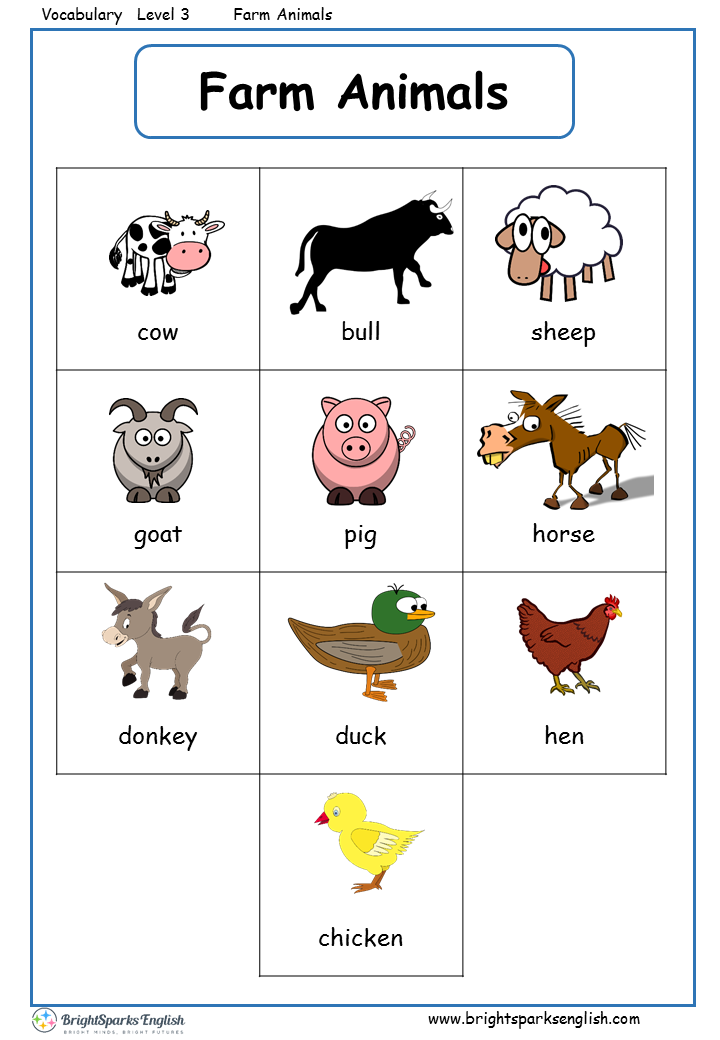 Fill in the words animal senior. Домашние животные на английском. Животные на ферме на английском. Животные на английском для детей. Животные фермы на английском для детей.