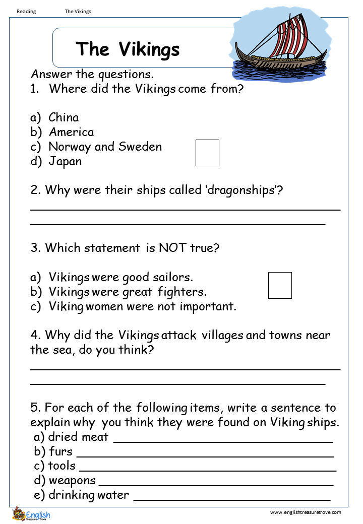 who were the vikings primary homework help