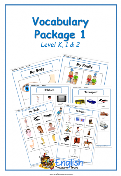 Vocab package k12